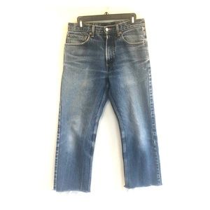 Perfect vintage cropped Levi’s